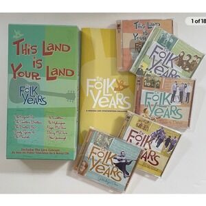 This Land Is Your Land The Folk Years 8 CD‎ Box Set Time Life Music Collection